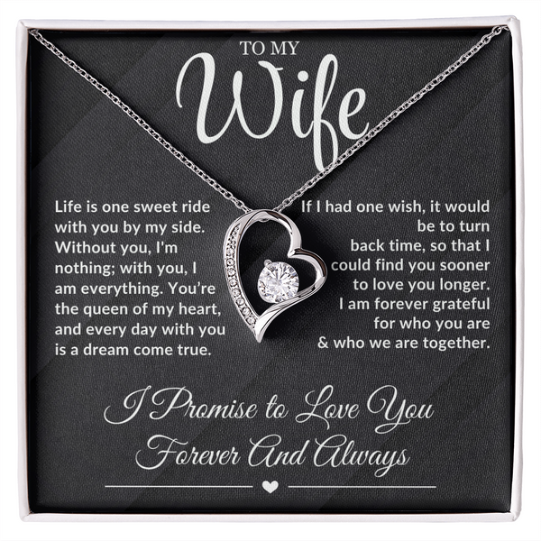 To My Wife: "The Heart of Our Family" Forever Love Masterpiece