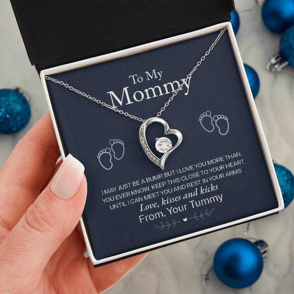 To My Mommy | From You Tummy | Forever Love Necklace