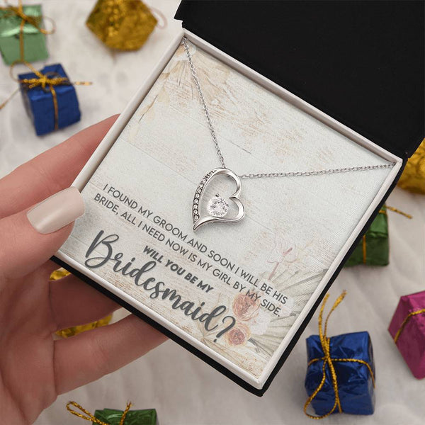 Will You Be My Bridesmaid | Forever Love Knot Necklace