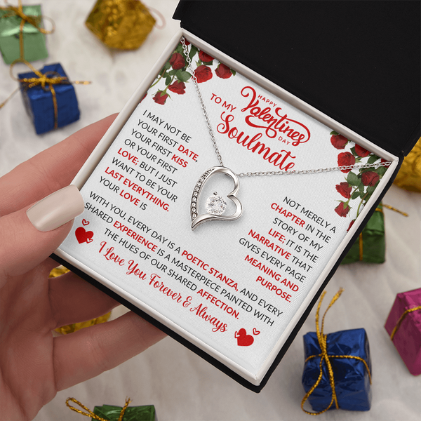 To My Soulmate | Love You Forever and Always | Forever Love Necklace