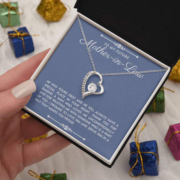 To My Future Mother In-law |  Forever Love Knot Necklace
