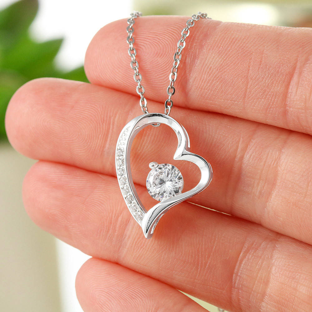 To My Daughter |  The "Straighten Your Crown | Forever Love Necklace