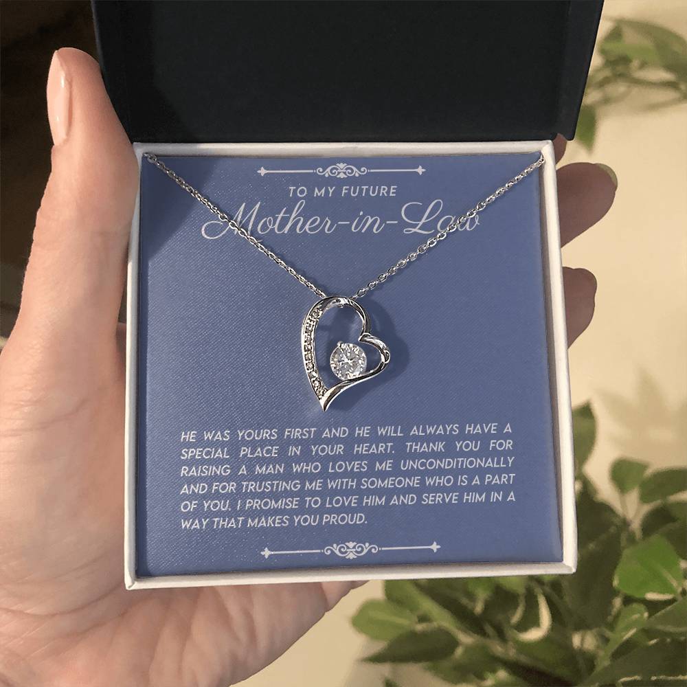 To My Future Mother In-law |  Forever Love Knot Necklace