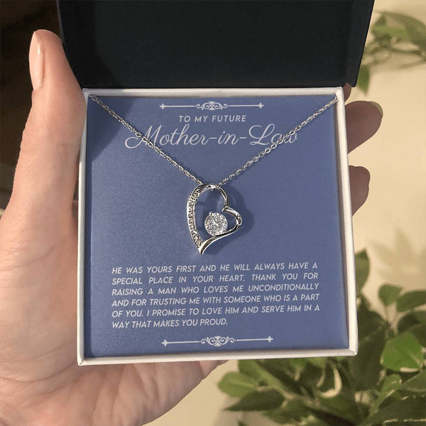 To My Future Mother In-law |  Forever Love Knot Necklace