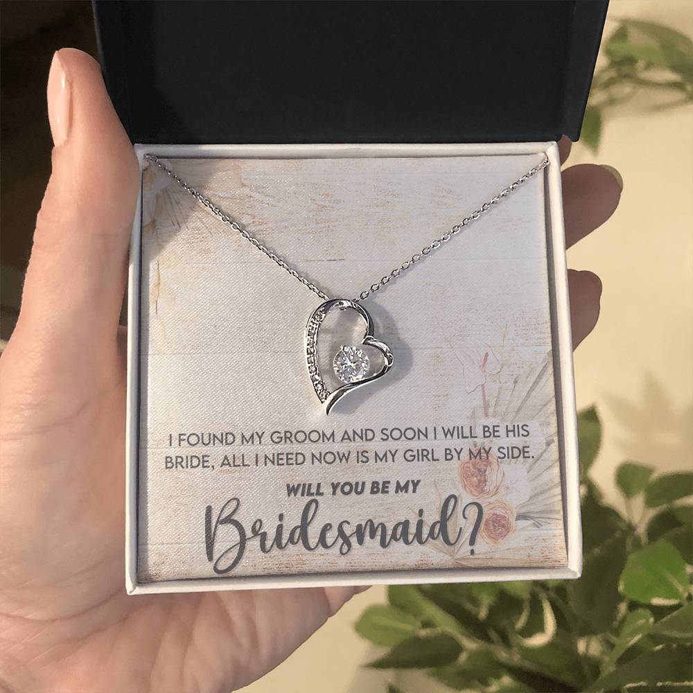 Will You Be My Bridesmaid | Forever Love Knot Necklace