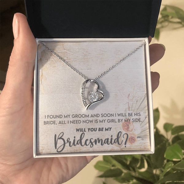 Will You Be My Bridesmaid | Forever Love Knot Necklace