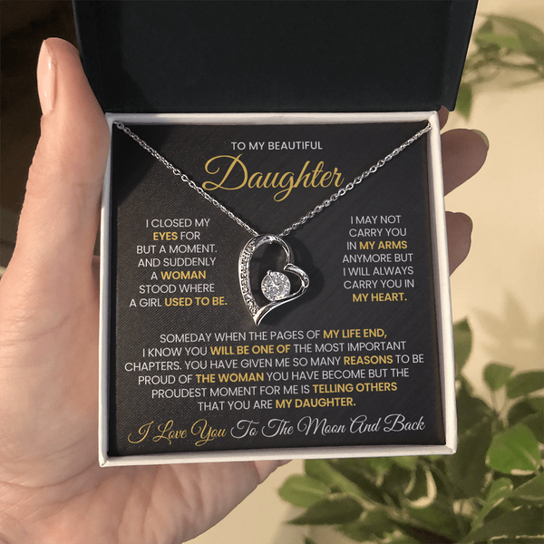 To My Beautiful Daughter | I Love You To The Moon and Back