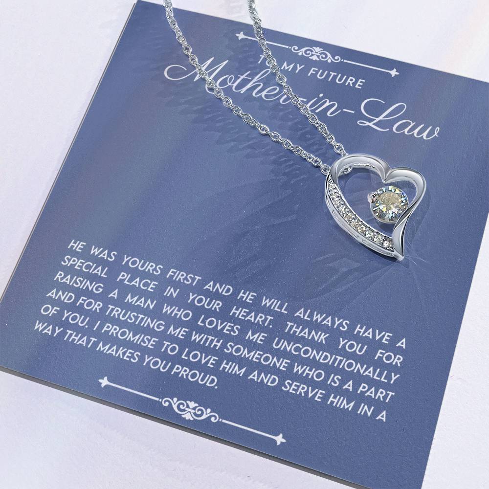 To My Future Mother In-law |  Forever Love Knot Necklace