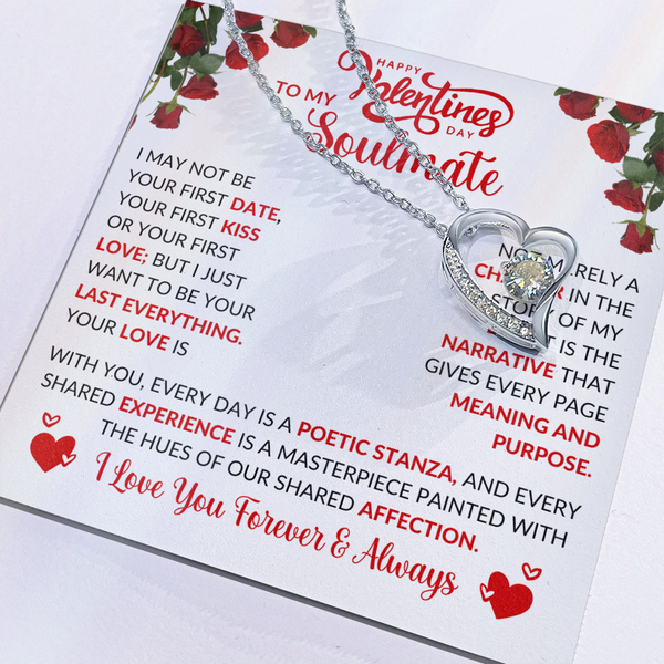 To My Soulmate | Love You Forever and Always | Forever Love Necklace