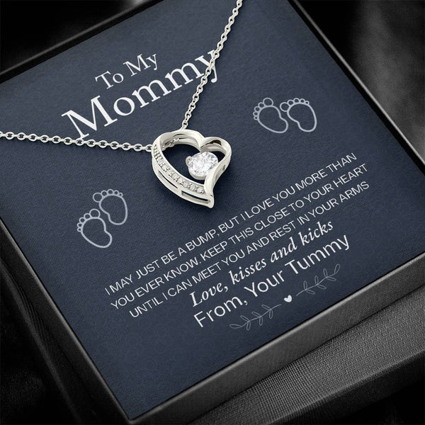 To My Mommy | From You Tummy | Forever Love Necklace