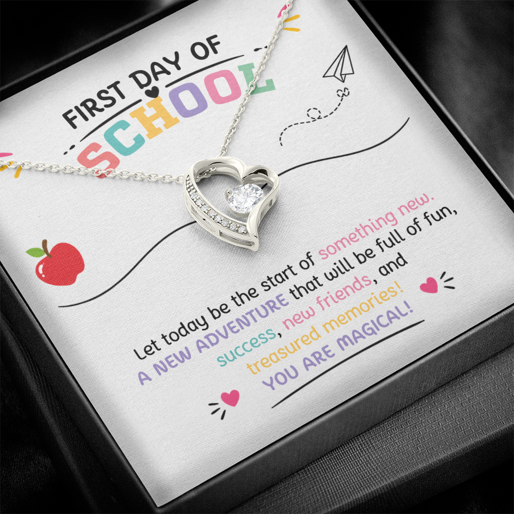 First Day of School | Forever Love Necklace