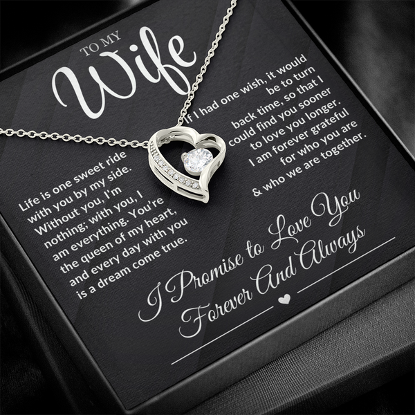 To My Wife: "The Heart of Our Family" Forever Love Masterpiece