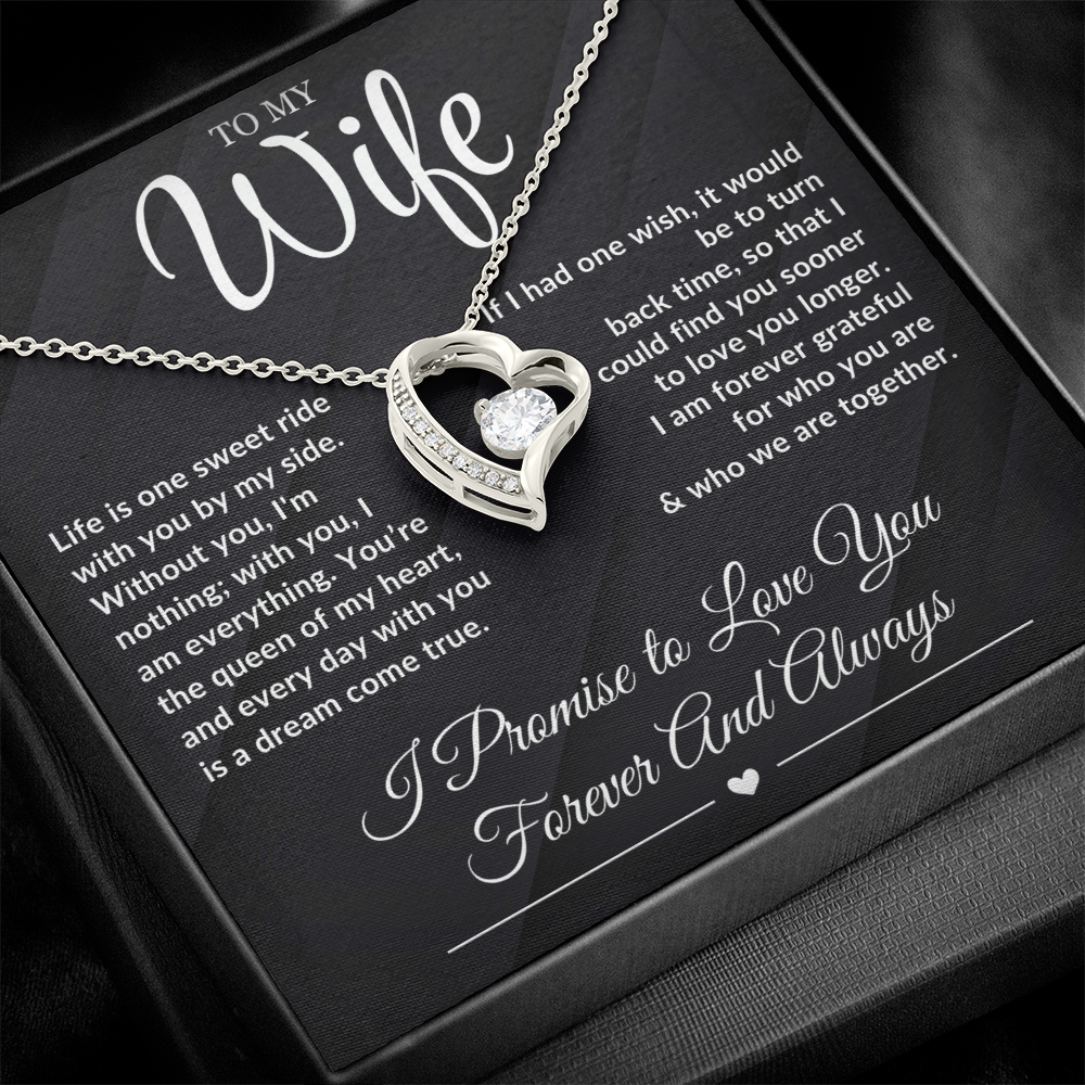 To My Wife: "The Heart of Our Family" Forever Love Masterpiece