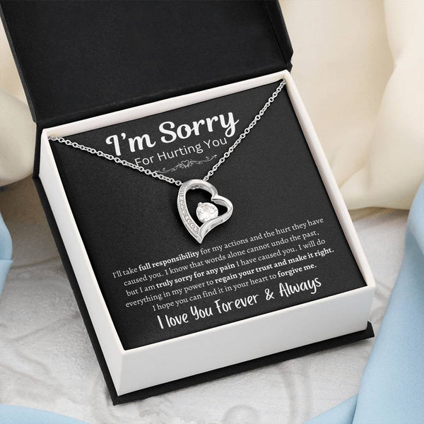 [ALMOST SOLD OUT] I'm Sorry For Hurting you | Forever Love Knot Necklace