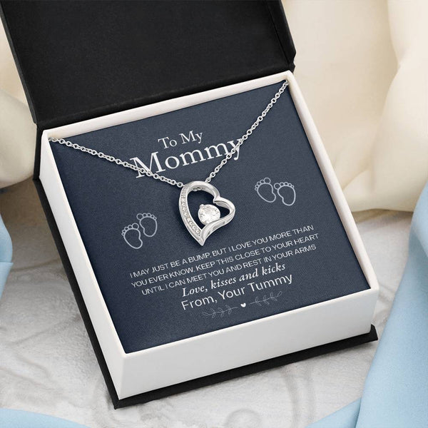 To My Mommy | From You Tummy | Forever Love Necklace