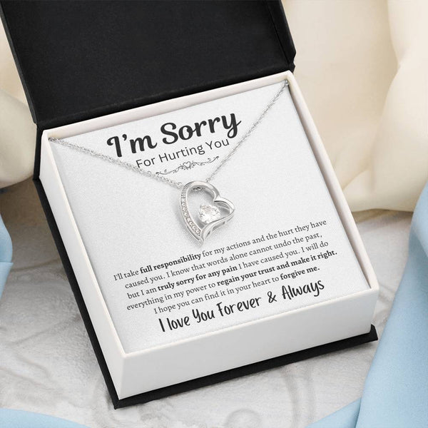 [ALMOST SOLD OUT] I'm Sorry For Hurting you | Forever Love Knot Necklace