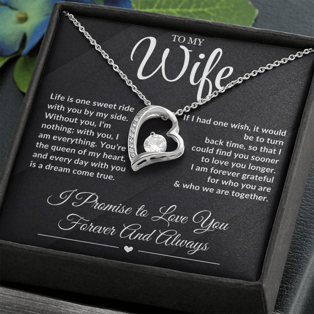To My Wife: "The Heart of Our Family" Forever Love Masterpiece
