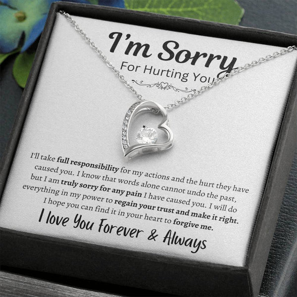 [ALMOST SOLD OUT] I'm Sorry For Hurting you | Forever Love Knot Necklace