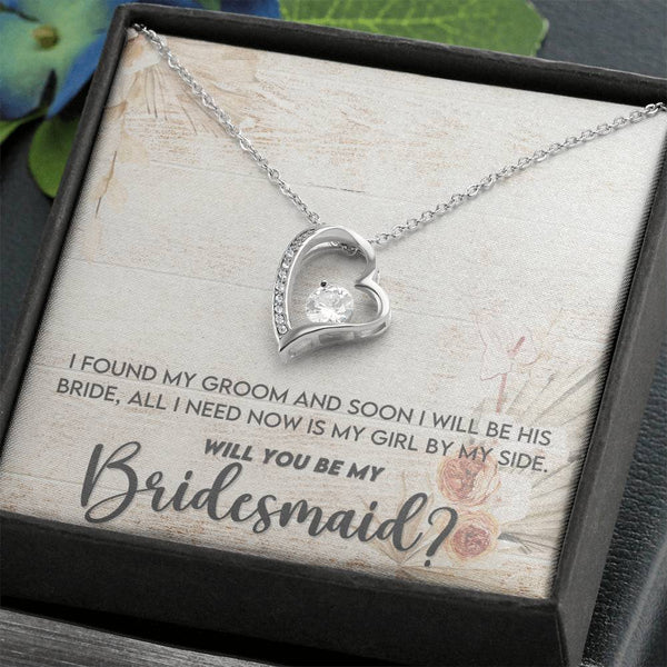 Will You Be My Bridesmaid | Forever Love Knot Necklace
