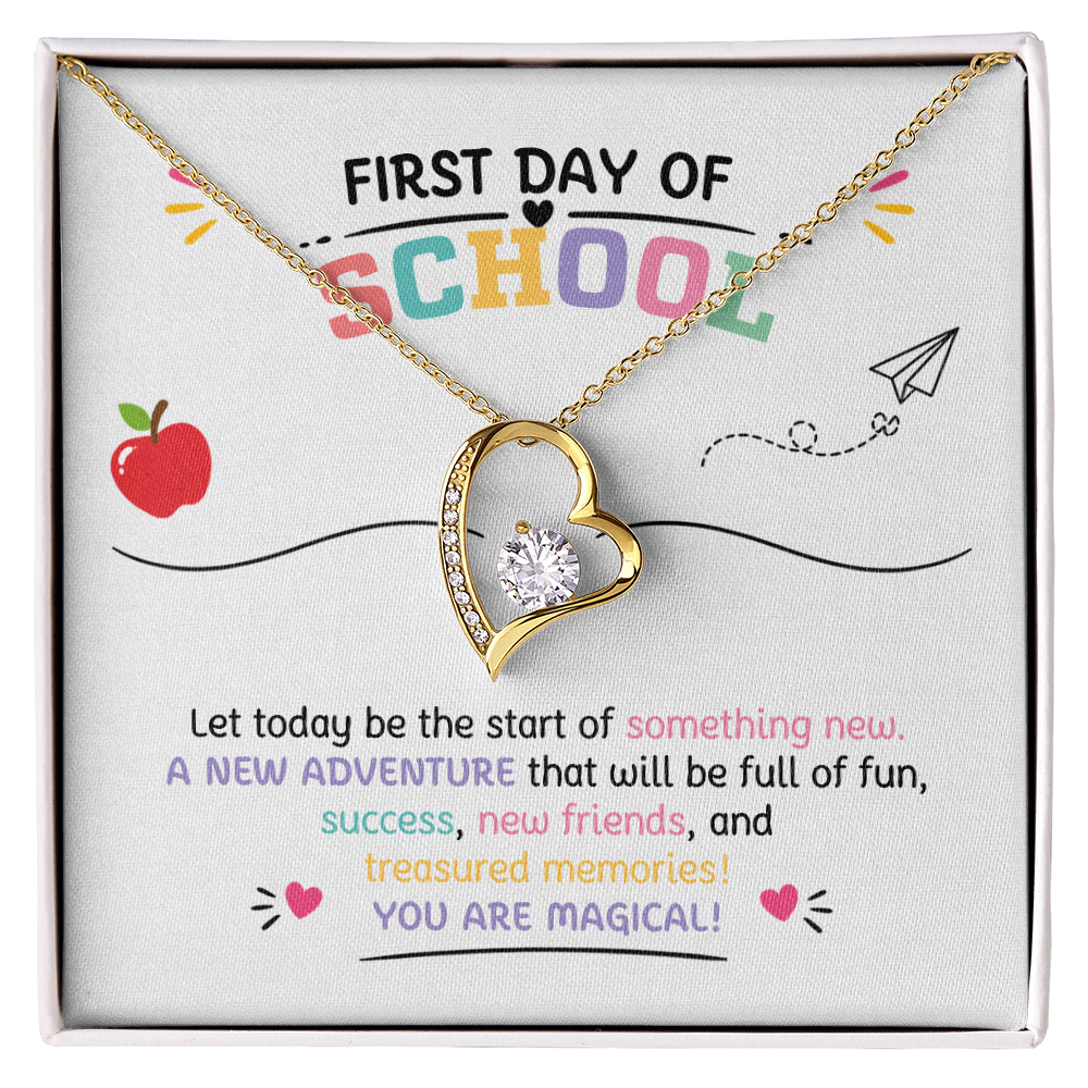 First Day of School | Forever Love Necklace