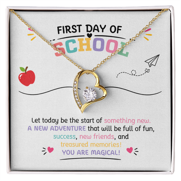 First Day of School | Forever Love Necklace