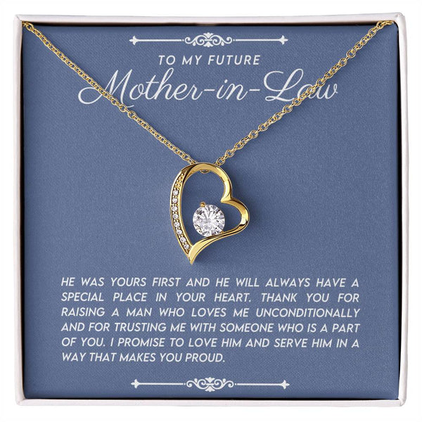 To My Future Mother In-law |  Forever Love Knot Necklace