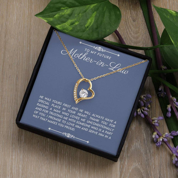 To My Future Mother In-law |  Forever Love Knot Necklace