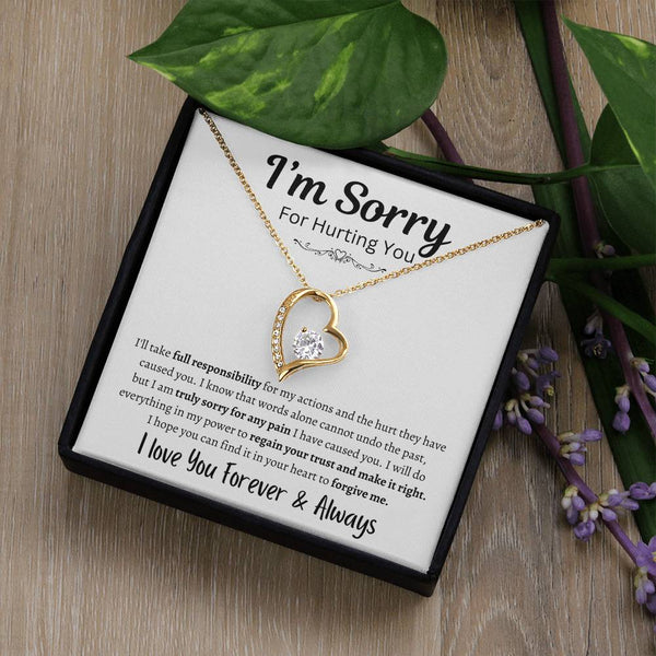 [ALMOST SOLD OUT] I'm Sorry For Hurting you | Forever Love Knot Necklace