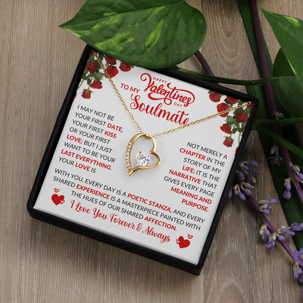 To My Soulmate | Love You Forever and Always | Forever Love Necklace