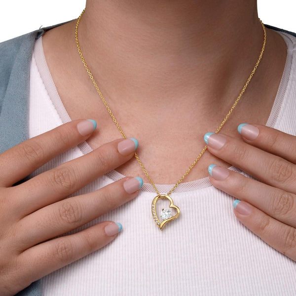 Have Faith Back To School Forever Love Necklace