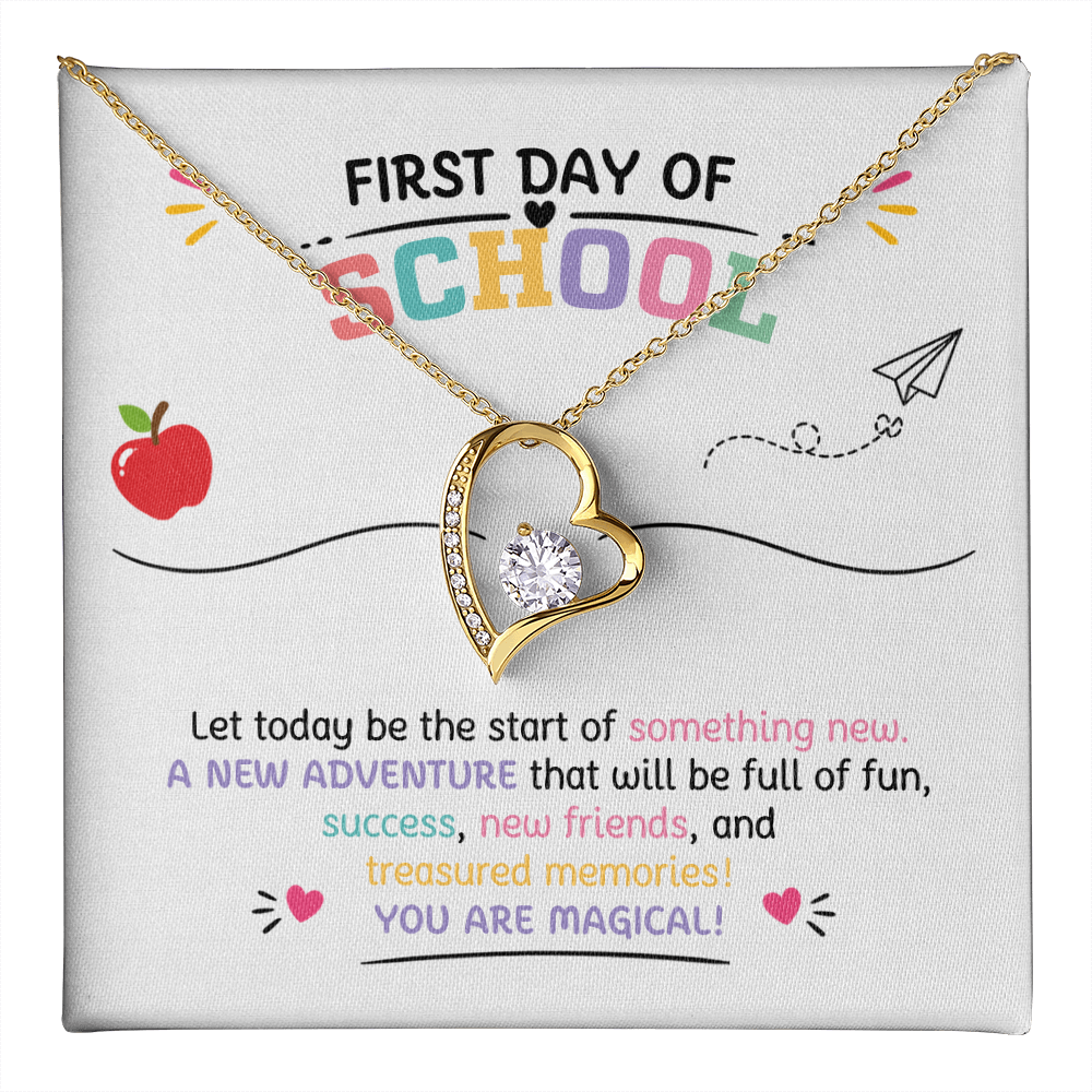 First Day of School | Forever Love Necklace