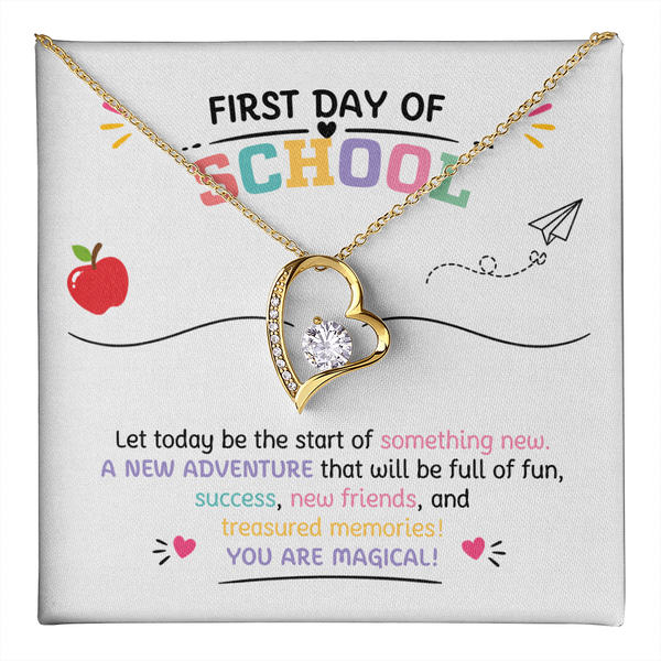 First Day of School | Forever Love Necklace