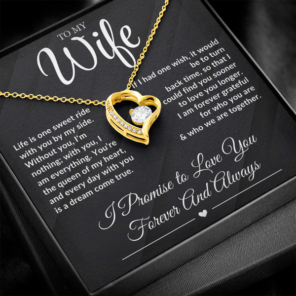 To My Wife: "The Heart of Our Family" Forever Love Masterpiece