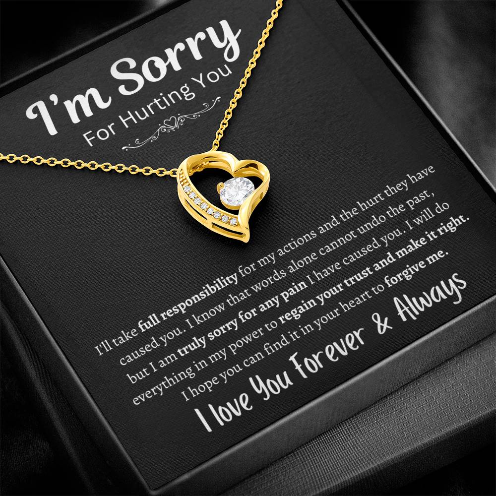 The Forever Love Necklace | Sorry