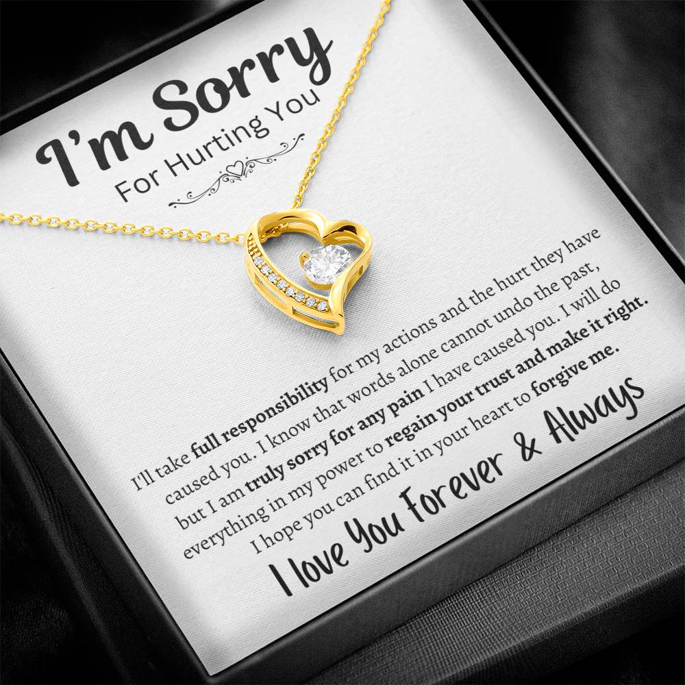 The Forever Love Necklace | Sorry