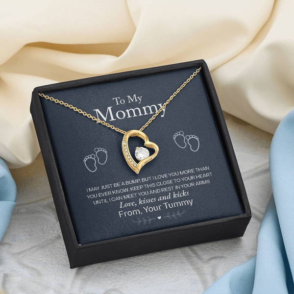 To My Mommy | From You Tummy | Forever Love Necklace