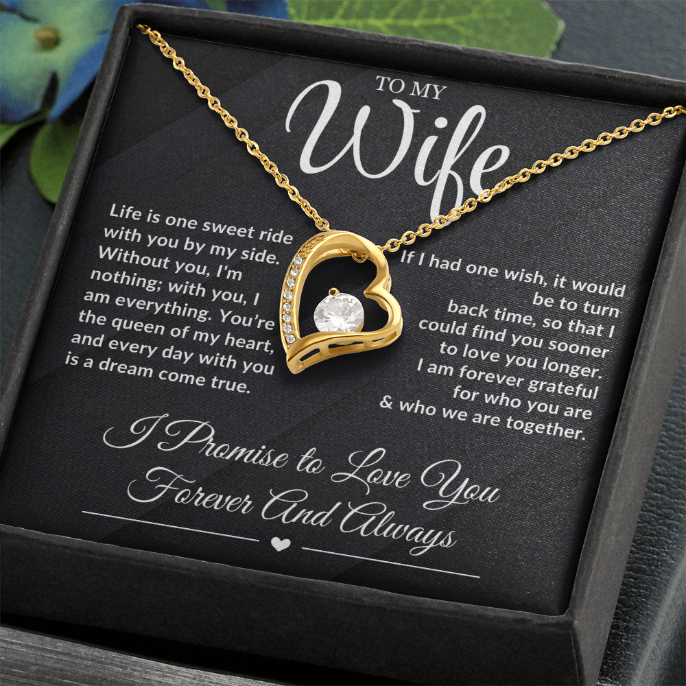 To My Wife: "The Heart of Our Family" Forever Love Masterpiece