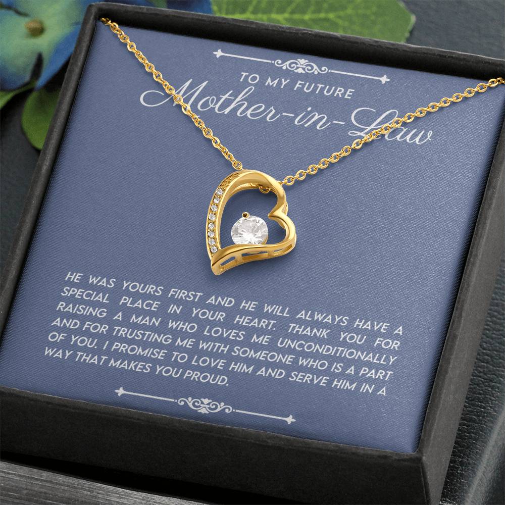 To My Future Mother In-law |  Forever Love Knot Necklace