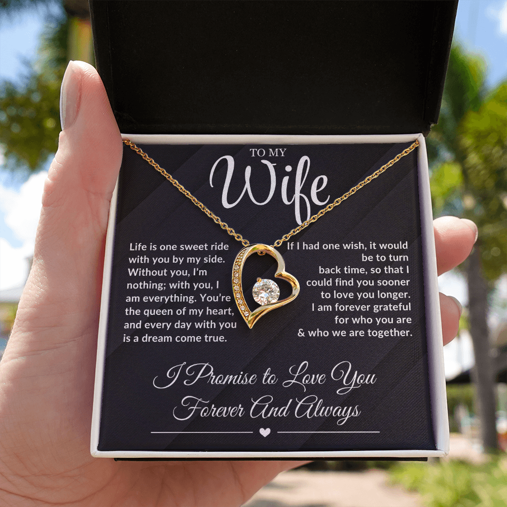 To My Wife: "The Heart of Our Family" Forever Love Masterpiece