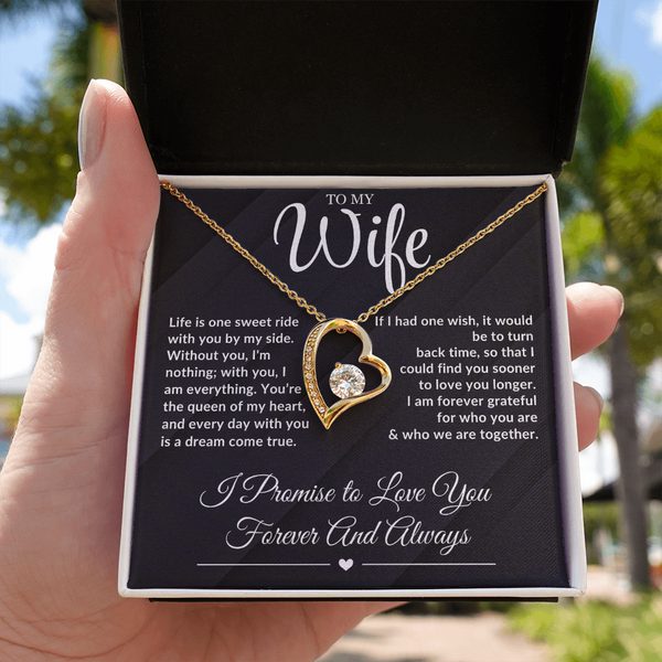 To My Wife: "The Heart of Our Family" Forever Love Masterpiece