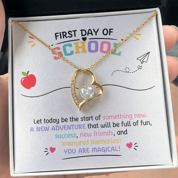 First Day of School | Forever Love Necklace