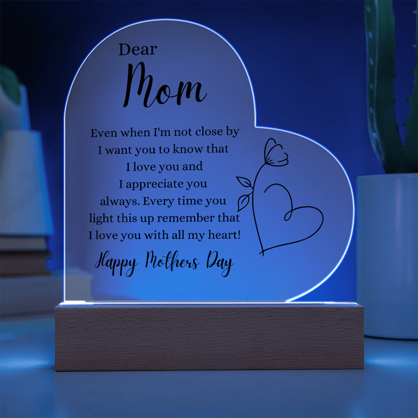 Mother's Day Gift- I Love You With All My Heart