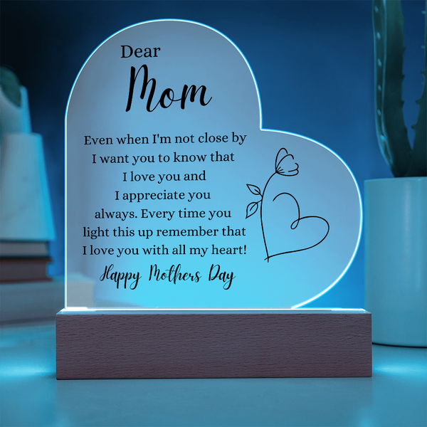 Mother's Day Gift- I Love You With All My Heart