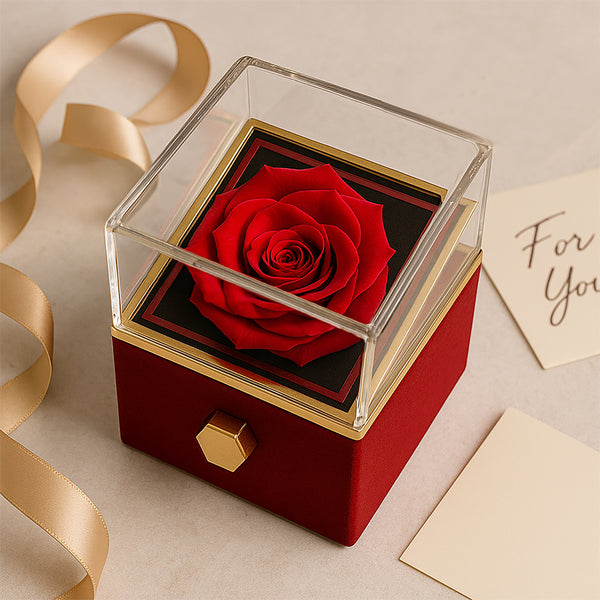 To My Wife | The Eternal Rose Rotating Gift Set