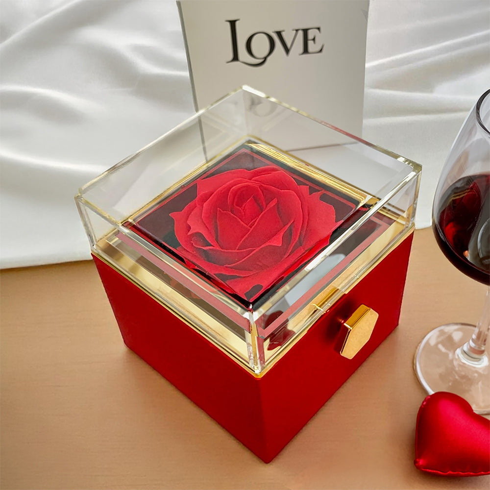 To My Wife | The Eternal Rose Rotating Gift Set