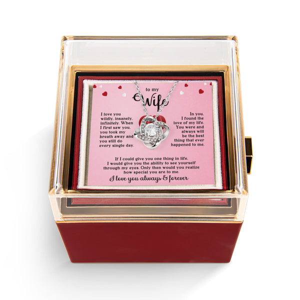 To My Wife | The Eternal Rose Rotating Gift Set