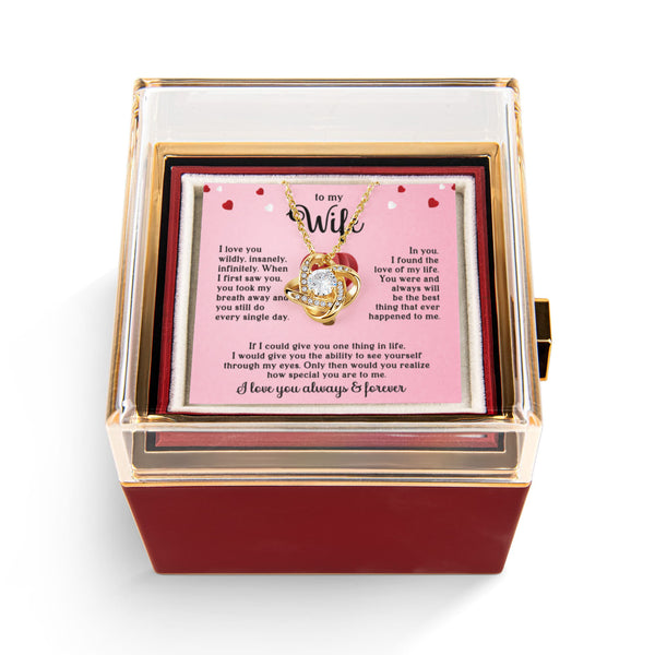To My Wife | The Eternal Rose Rotating Gift Set
