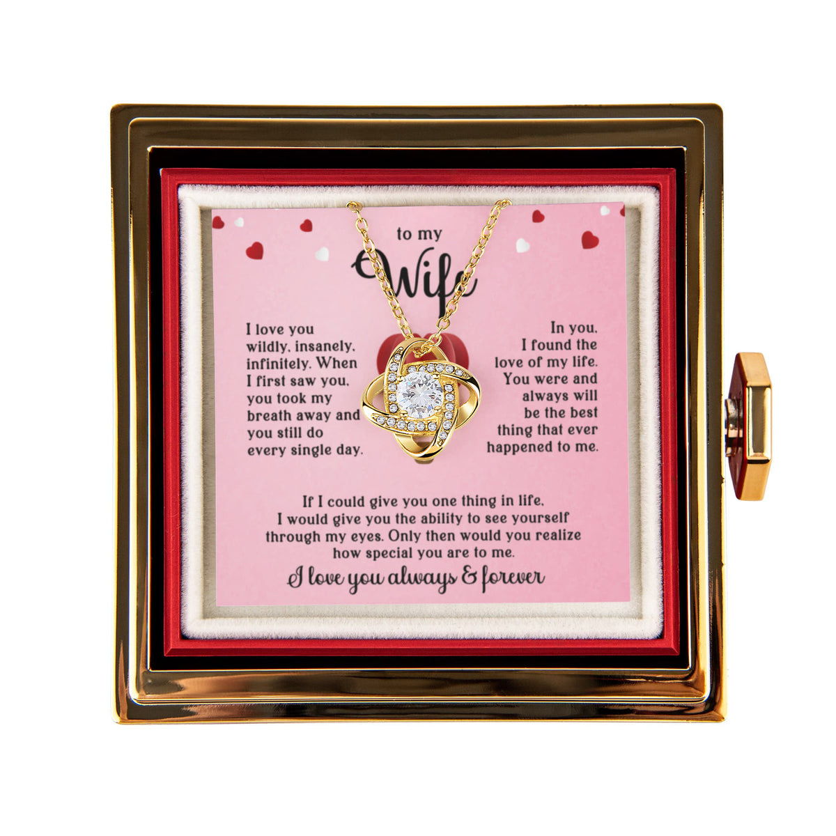 To My Wife | The Eternal Rose Rotating Gift Set