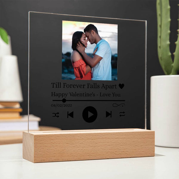 Personalize Song Plaque