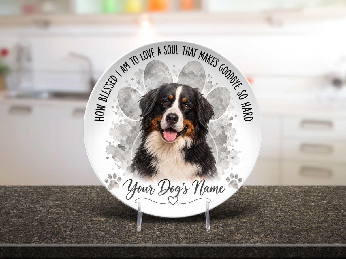 Personalized Pet Memorial Keepsake Plate